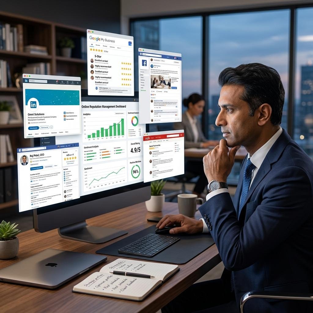 Executive Reputation Management Dashboard